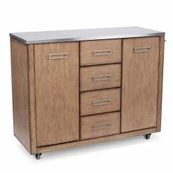 Best deal ⌛ Homestyles Big Sur Stainless Steel Top Kitchen Cart ????