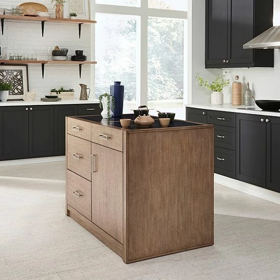 Hot Sale ???? Homestyles Big Sur Quartz-Inset Kitchen Island ???? - Image 3