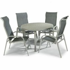 Wholesale ⭐ Homestyles Contoured Sling Seat Chairs & Dining Table 5-piece Set ????