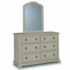 Best Pirce ???? Homestyles Provence 6-Drawer ???? Dresser & Mirror Set ✔️