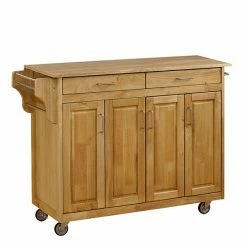 Top 10 ???? Homestyles Create-a-Cart Natural Finish Kitchen Island Granite Top ✔️