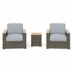 Wholesale ???? Homestyles Boca Raton Patio Arm Chairs & Table 3-Piece Set ????