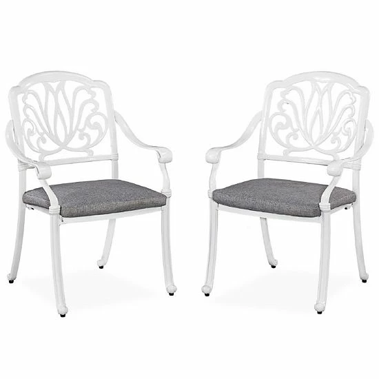 Cheap ???? Homestyles Patio Chair 2-piece Set White ❤️ - Image 7