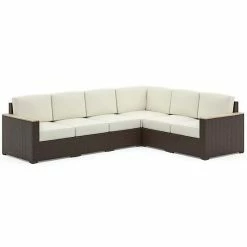 Promo ???? Homestyles Palm Springs Outdoor 6-Seat Sectional Couch ⌛