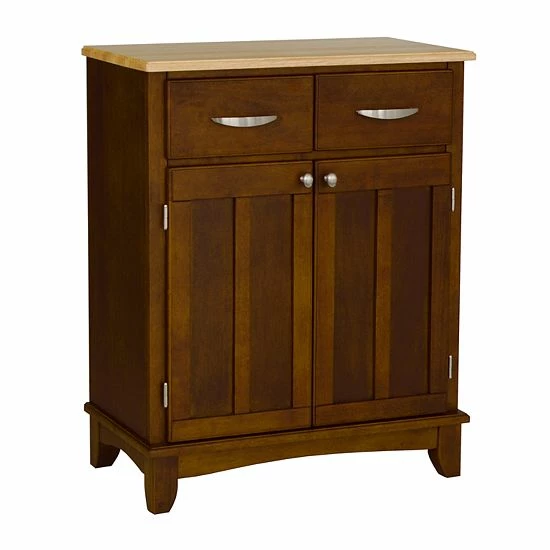 Cheapest ???? Homestyles Small Buffet - Natural Wood Top Cherry ???? - Image 2