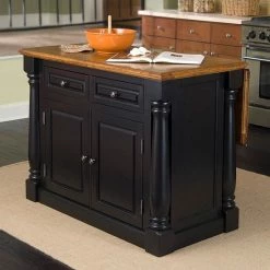 Top 10 ???? Homestyles Monarch Black Kitchen Island ????