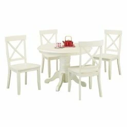 Outlet ???? Homestyles 5-pc. Round Pedestal Dining Set ✨