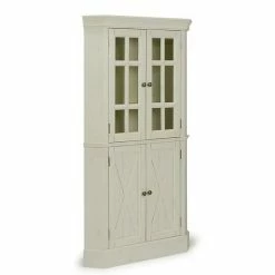 Budget ???? Homestyles Seaside Lodge Corner China Cabinet ????