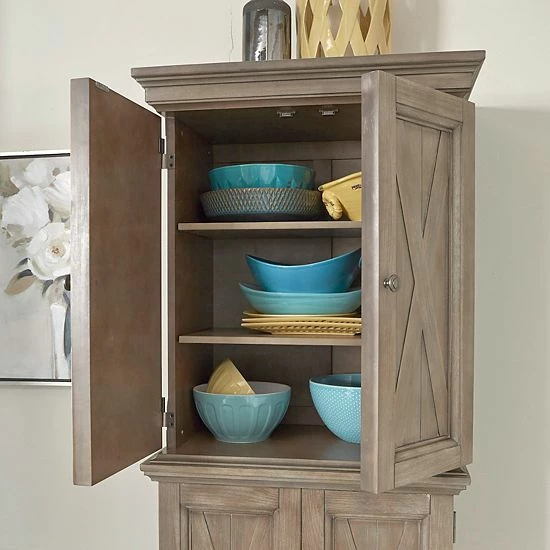 Flash Sale ⭐ Homestyles Mountain Lodge Four-Door Pantry ???? - Image 4