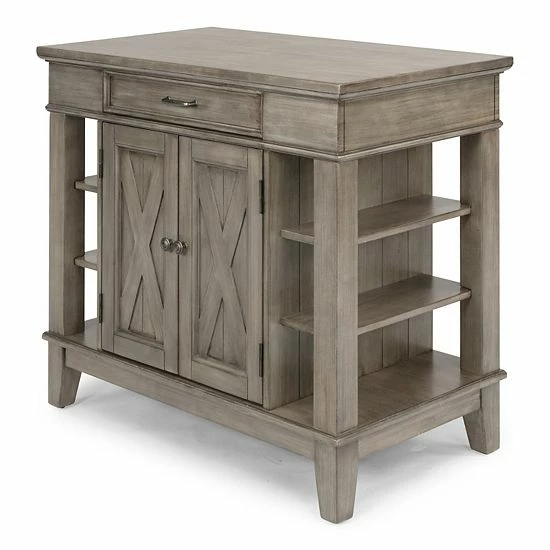 Budget ???? Homestyles Mountain Lodge Wood-Top Kitchen Island ???? - Image 3