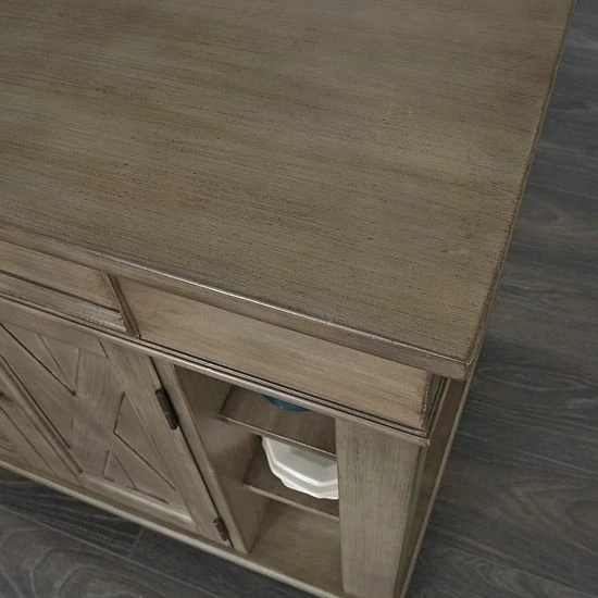 Budget ???? Homestyles Mountain Lodge Wood-Top Kitchen Island ???? - Image 4