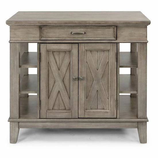 Budget ???? Homestyles Mountain Lodge Wood-Top Kitchen Island ???? - Image 8