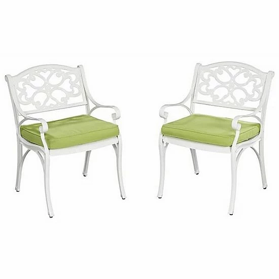 Buy ???? Homestyles Classic Patio Chair 2-piece Set White ???? - Image 3
