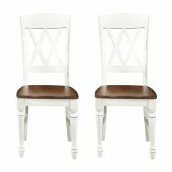 Best Sale ???? Homestyles Monarch 2-pc. Chair Set Oak And White ????