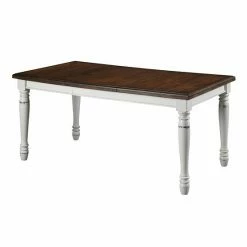 Buy ???? Homestyles Monarch Rectangular Dining Table Oak And White ????