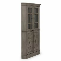 Cheap ???? Homestyles Mountain Lodge Corner Floor Cabinet ⌛