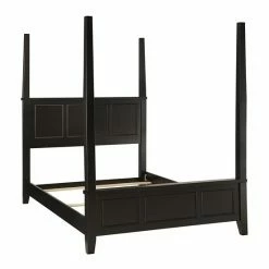 Coupon ???? Homestyles Bedford 3-pc. King Headboard, Footboard And Frame Poster Bed Set ????